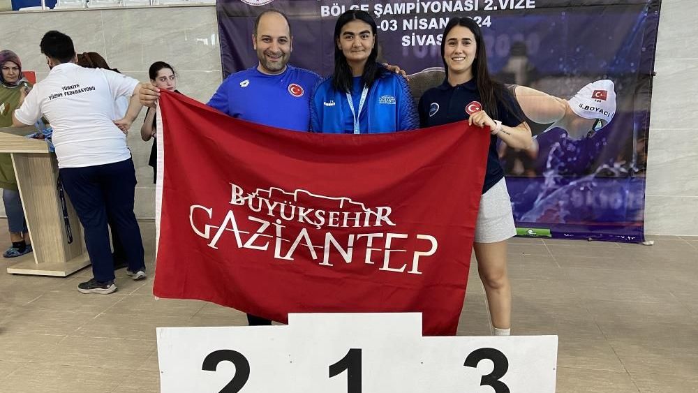 Gaziantepli Engelli sporcular, Yüzme Şampiyonasında göz doldurdu